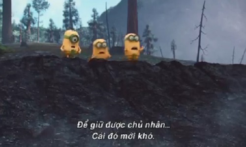 Minion đi tìm chủ nhân siêu hài hước