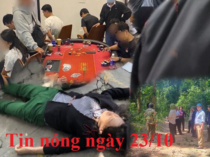 Tin nóng ngày 23/10: Dùng lá ngón đầu độc cả gia đình hàng xóm