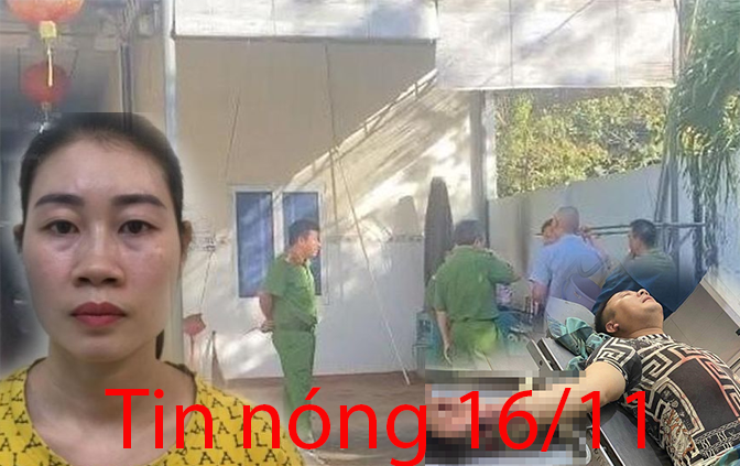 Tin nóng 16/11: Hàng xóm “bắt sâu” trên ngực vợ rồi chém chồng nhập viện