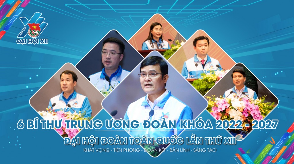 Ban Bí thư Trung ương Đoàn khóa XII nhiệm kỳ 2022 - 2027 gồm những ai?