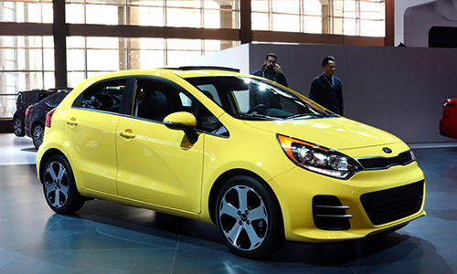 Hé lộ bản nâng cấp Kia Rio 2016 tại Chicago Auto Show