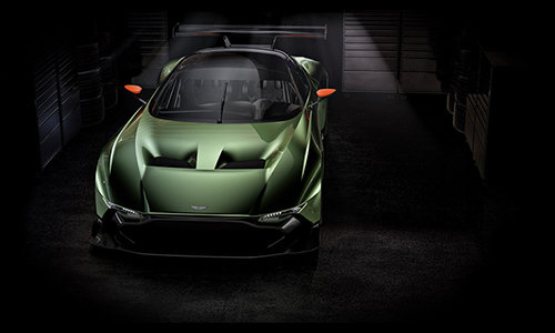 Siêu xe Aston Martin Vulcan chính thức lộ diện trước Geneva 2015