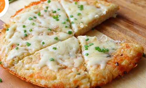 Cách làm pizza từ cơm nguội