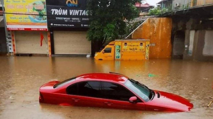 Lạng Sơn: Ngập nhiều nơi do mưa lớn kéo dài