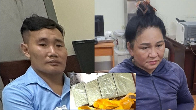 Phát hiện 4 bánh heroin “ngụy trang” trong thùng táo mèo