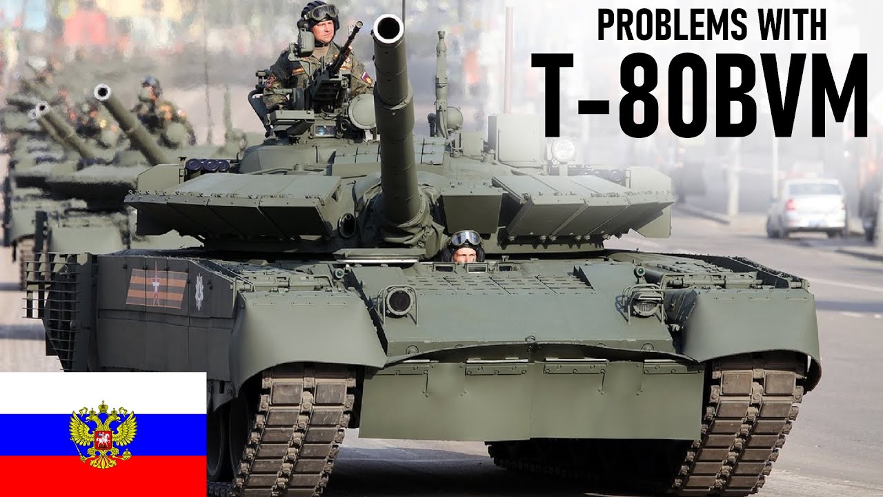 Xe tăng T-80BVM “sản xuất loạt” của Nga tham chiến tại Ukraine 