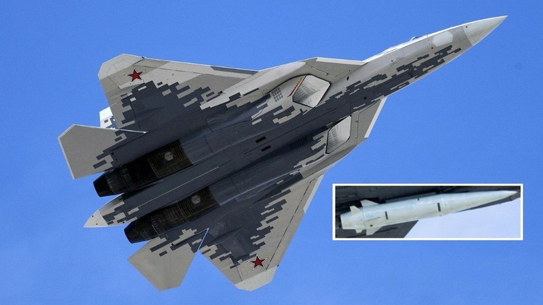 Gắn thêm tên lửa Kinzhal, Su-57 mất đi khả năng tàng hình