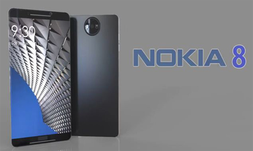 Lộ concept Nokia 8 đẹp không thua Samsung Galaxy S8 