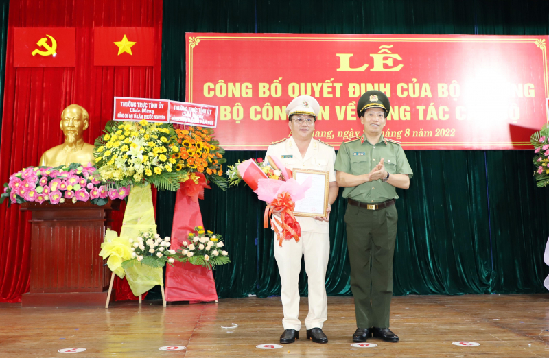 Chân dung tân Giám đốc Công an An Giang thay đại tá Đinh Văn Nơi