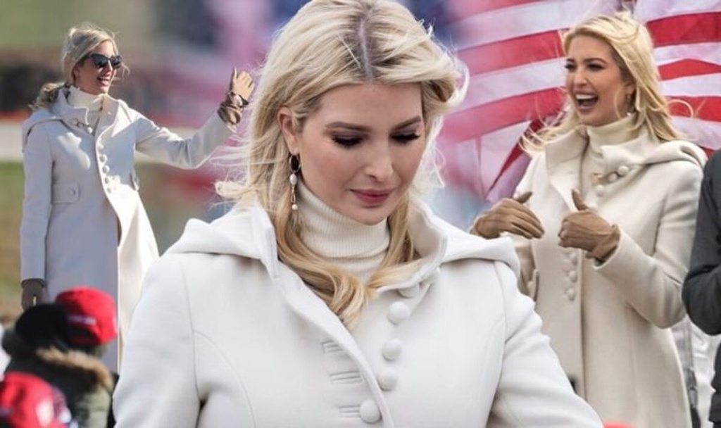 Ivanka Trump diện đồ trắng thanh lịch vẫn cực gợi cảm trong dịp bầu cử