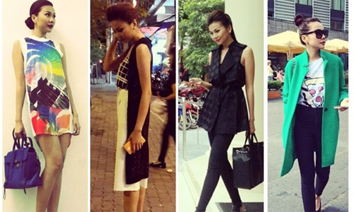 Những ứng viên "Nữ hoàng street style" của showbiz Việt