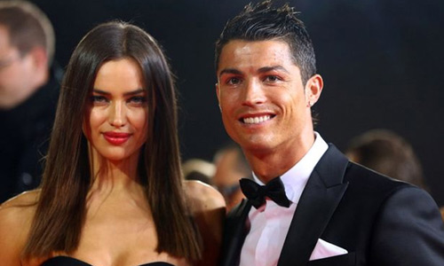 Những khoảnh khắc đáng nhớ của siêu mẫu Irina Shayk và CR7