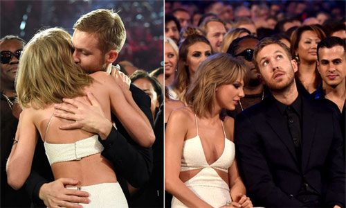 Ca sĩ Taylor Swift quấn chặt tình mới tại Billboard Awards 2015