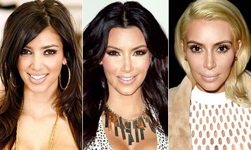 Khuôn mặt Kim Kardashian biến đổi thế nào sau 9 năm