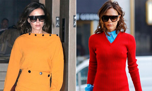 Victoria Beckham tự tin khoe sắc mặc scandal của chồng