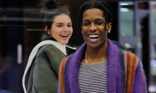 Người mẫu Kendall Jenner công khai hẹn hò rapper A$AP Rocky