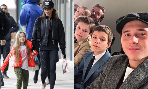 Victoria Beckham bị chỉ trích vì lợi dụng con kiếm tiền