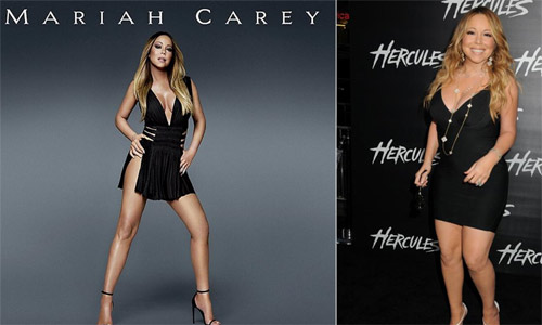 Mariah Carey lạm dụng “gọt mỡ” bằng photoshop