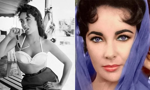 Nhan sắc say lòng người của mỹ nhân mắt tím Elizabeth Taylor 