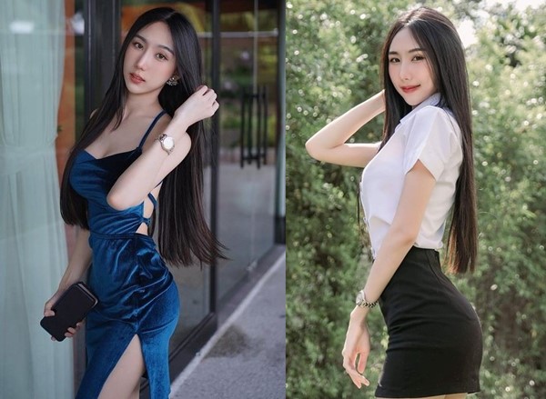 Mê đắm vẻ đẹp thiên thần của hot girl có phong cách gợi cảm