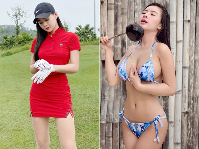 Ảnh đời thường đẹp mê hồn của dàn gái xinh mê đánh golf