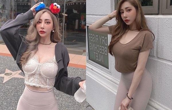 Hot girl bất động sản mặc gợi cảm khoe body “thiêu đốt” ánh nhìn