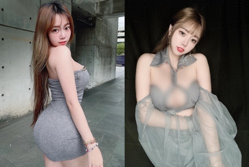 Đỏ mặt trước hot girl body chữ S “mặc như không mặc” khoe dáng