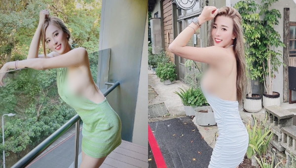 Nghiện mốt “thả rông”, hot girl khiến nhiều người xấu hổ quay đi