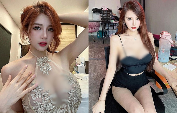 Ngượng chín mặt hot girl nghiện mốt váy xẻ sâu, “thả rông” vòng một