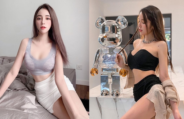 Nữ kế toán mê thời trang ngắn cũn khoe body siêu nuột