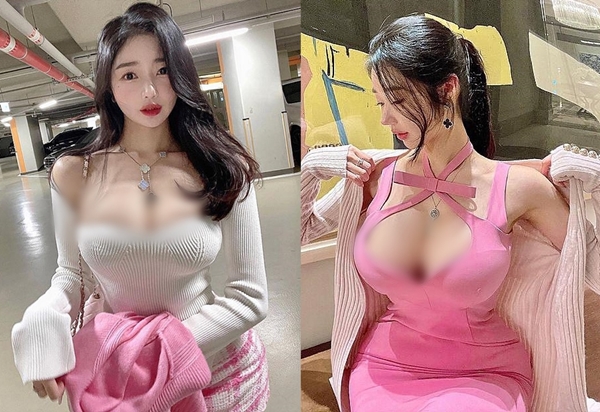 Hot girl xinh đẹp mặc hớ hênh, o ép vòng một "ná thở"