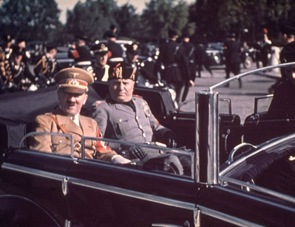 Ảnh: Cuộc hội ngộ của Hitler - Mussolini trước CTTG II