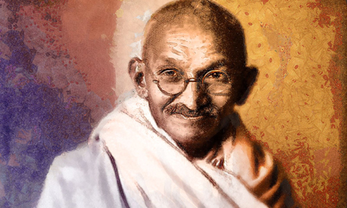 10 triết lý sống bất hủ của huyền thoại Mahatma Gandhi 