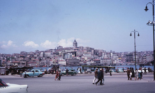 Góc ảnh thanh bình thành phố Istanbul những năm 1960