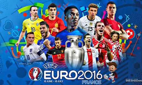 Những con số ấn tượng về vòng chung kết Euro 2016