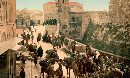 Góc ảnh đặc biệt thánh địa Hồi giáo Jerusalem những năm 1890