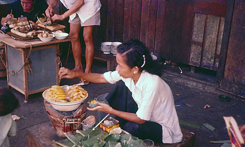 Góc ảnh màu sống động Bangkok những năm 1950