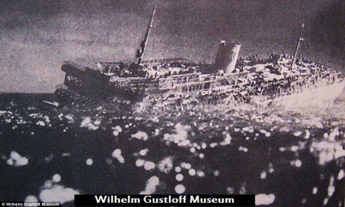 Hình ảnh cuối cùng trên chuyến tàu Wilhelm Gustloff khiến gần 10.000 người chết 