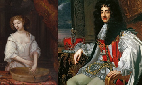 Mối tình bí mật của vua Charles II với cô đào nóng bỏng