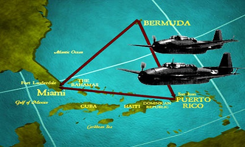 Bí ẩn máy bay Mỹ mất tích liên hoàn ở tam giác quỷ Bermuda