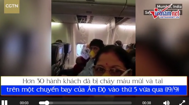 Video: Phi hành đoàn quên bật 1 công tắc khiến 30 hành khách bị thương