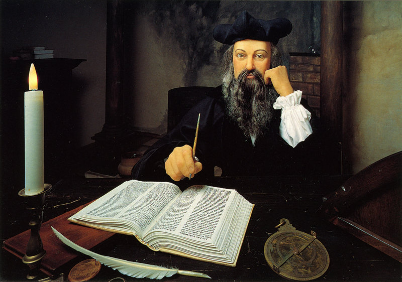 Hãi hùng tiên tri của Nostradamus về số phận người nổi tiếng