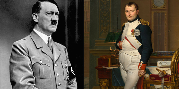 Hitler so sánh bản thân với hoàng đế Napoleon thế nào?