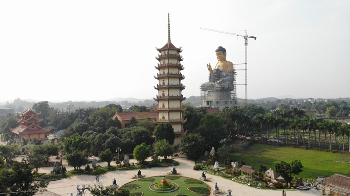 Độc đáo chùa Khai Nguyên có pho tượng Phật lớn nhất Đông Nam Á