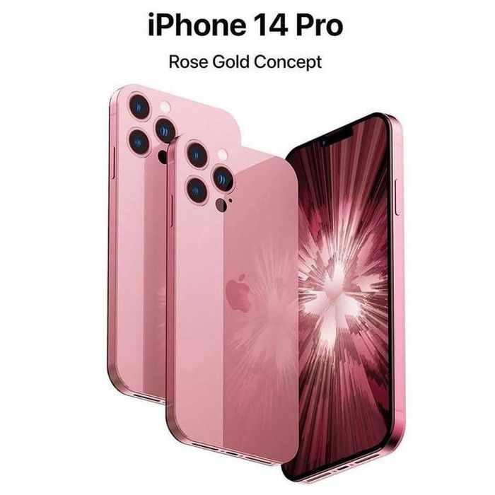 Rò rỉ iPhone 14 Pro phiên bản hồng "mộng mơ" khiến iFan mê mẩn 