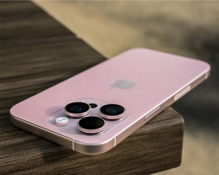 Rò rỉ hình ảnh iPhone 15 Pro Max màu hồng đẹp "lịm tim" 