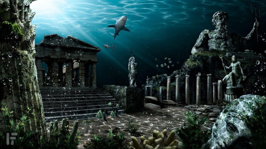 Những nơi có thể tìm thấy thành phố huyền thoại Atlantis