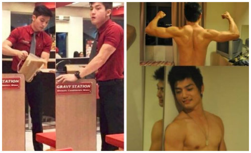 Hot boy quản lý KFC đẹp trai, cơ bắp gây sốt mạng