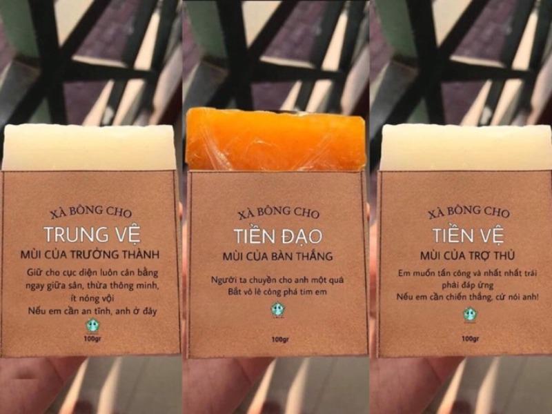 Đội tuyển Việt Nam bất ngờ xuất hiện trong trào lưu "xà bông thả thính"