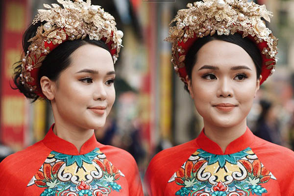 Nhan sắc lạ Quỳnh Anh ngày ăn hỏi, dân mạng truy tìm bạn make up